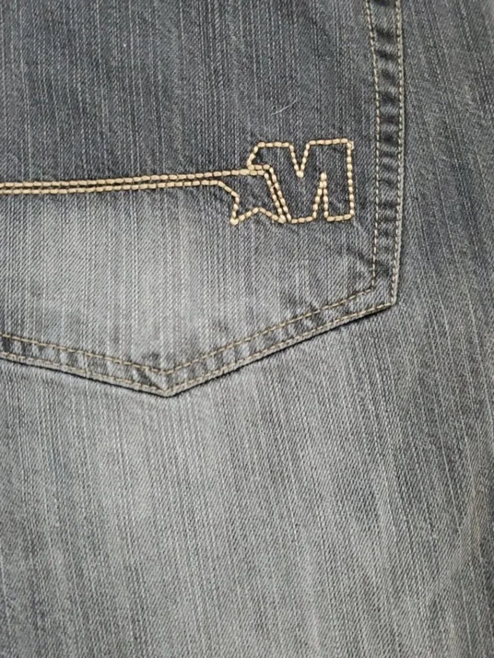 Mecca Denim Shorts Mens 36 (38) Black Jean Rap Baggy Streetwear Urban 90's Y2K